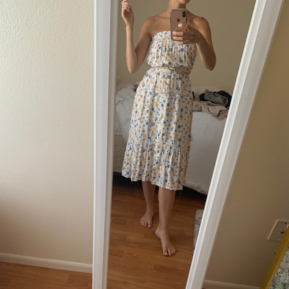 NWT Boho Summer Floral Maxi Skirt/Dress